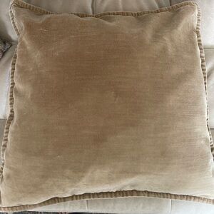 Pottery Barn velvet pillow cover